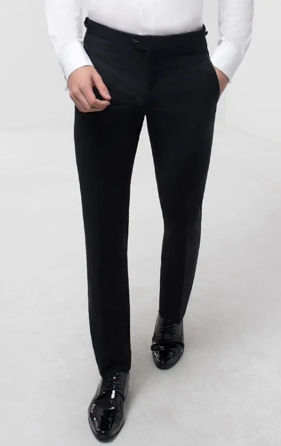 Skinny fit black tuxedo best sale
