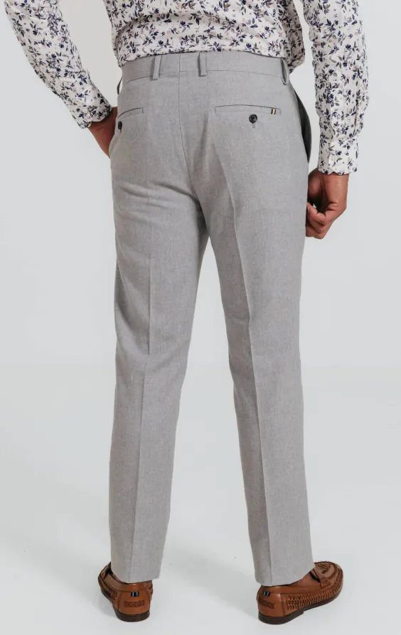 Light Grey Linen Suit Trousers - photo 2 Light Grey Linen Suit Trousers - photo 2