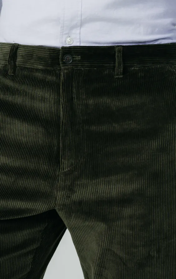 Green Corduroy Casual Trousers - photo 2 Green Corduroy Casual Trousers - photo 2