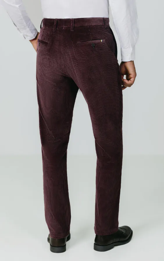 Burgundy Corduroy Casual Trousers - photo 3 Burgundy Corduroy Casual Trousers - photo 3
