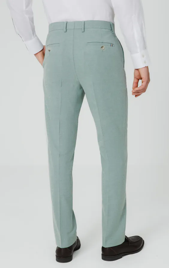 Mint Green Hopsack Suit Trousers - photo 2 Mint Green Hopsack Suit Trousers - photo 2