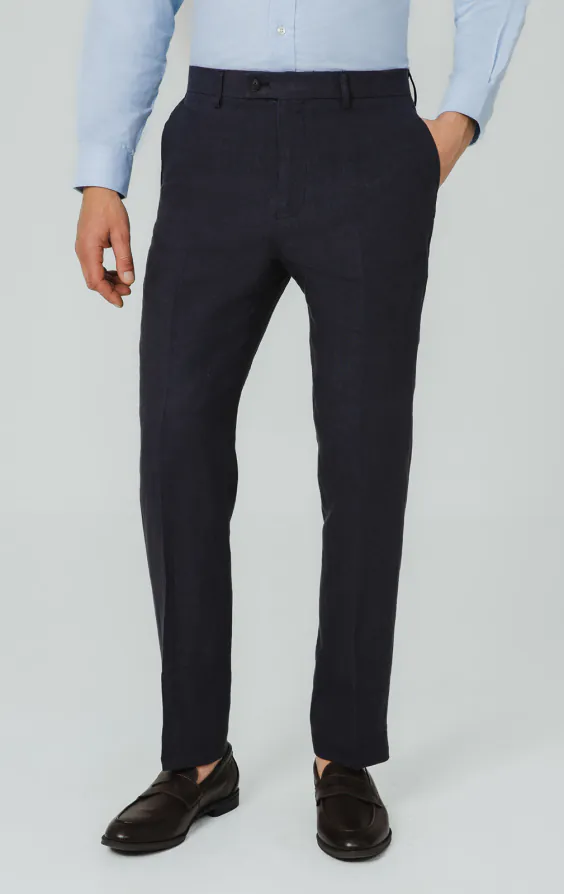 Navy Pure Linen Suit - photo 6 Navy Pure Linen Suit - photo 6
