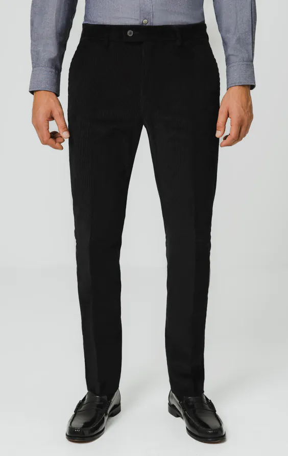 Black Corduroy 3 Piece Suit - photo 6 Black Corduroy 3 Piece Suit - photo 6