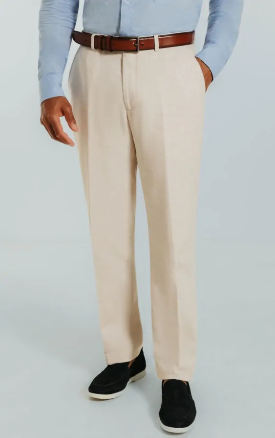 Cream Linen Suit thumbnail 7