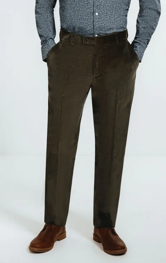 Double Breasted Green Corduroy Suit thumbnail 7