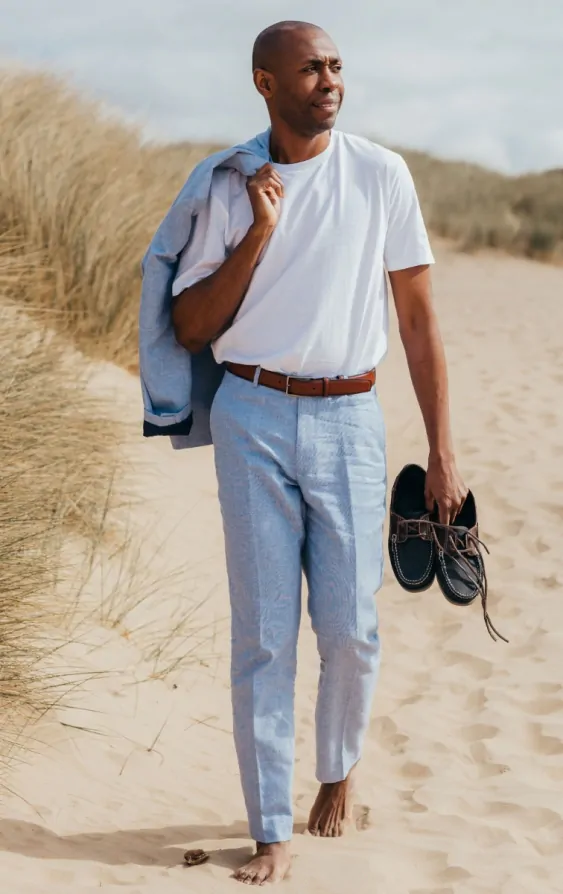 powder blue dress pants Light Blue Suit Pants
