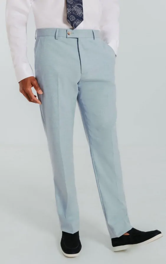 Light Blue Suit with Peak Lapel thumbnail 7