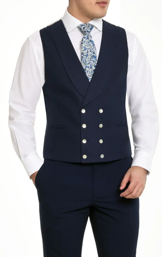 Dobell double breasted waistcoat sales