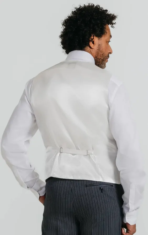 Ivory Dupion Waistcoat thumbnail 4