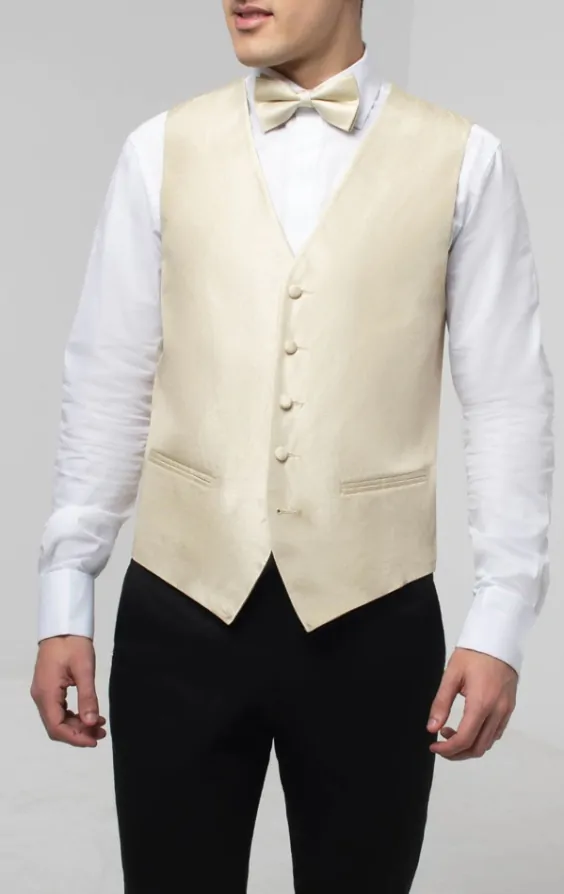 White and gold waistcoat on sale