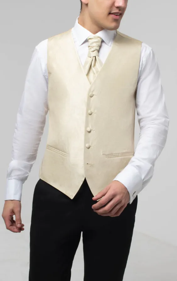 Gold Dupion Waistcoat - photo 2 Gold Dupion Waistcoat - photo 2