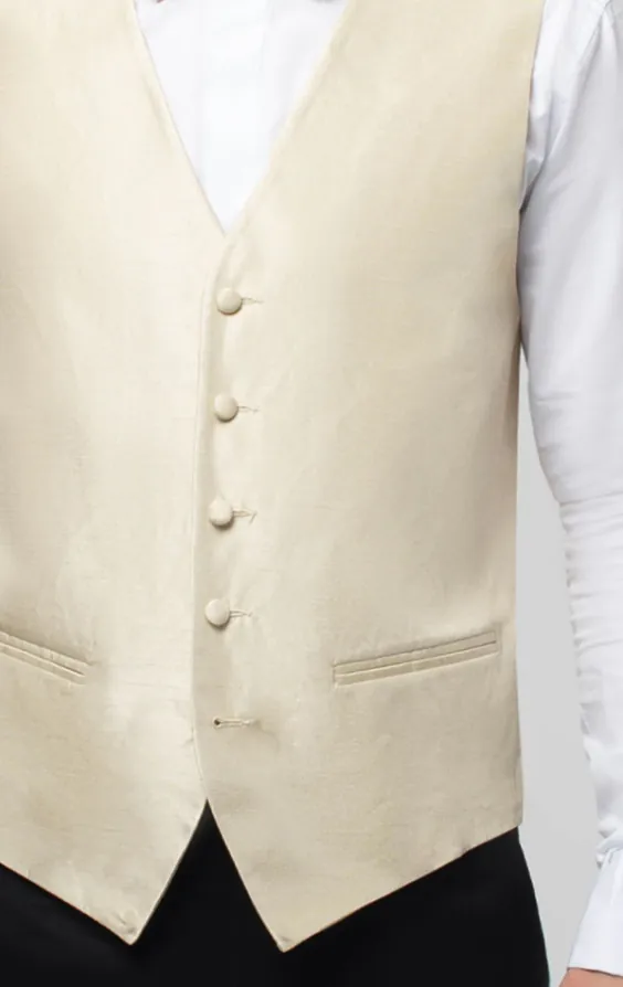 Gold Dupion Waistcoat - photo 3 Gold Dupion Waistcoat - photo 3