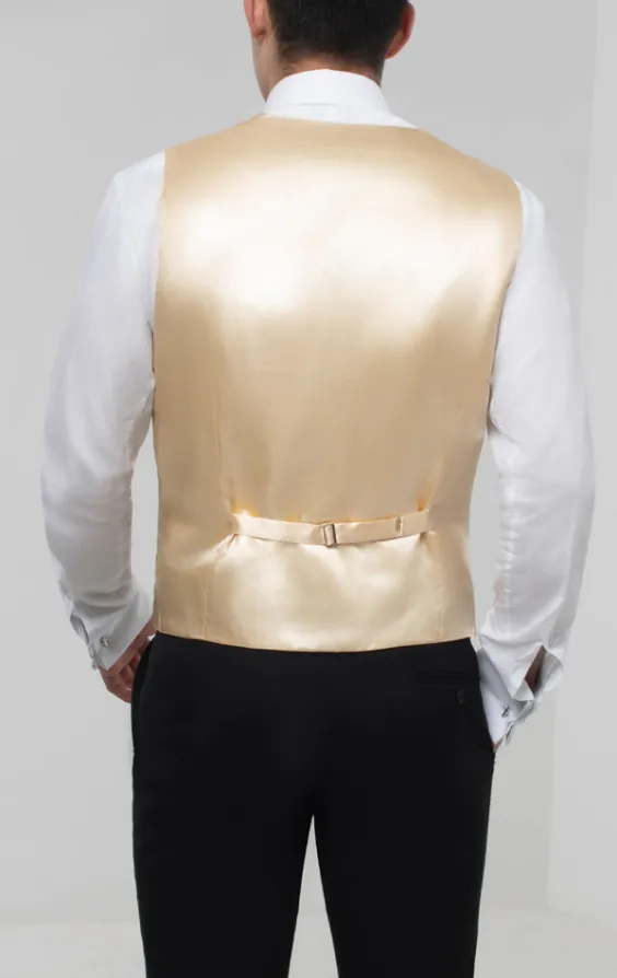 Gold Dupion Waistcoat - photo 4 Gold Dupion Waistcoat - photo 4