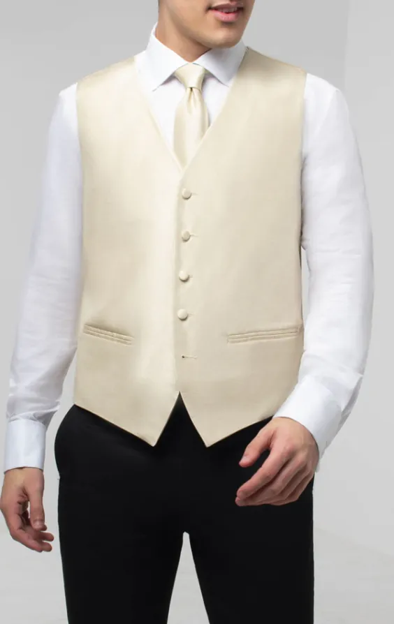 Gold Dupion Waistcoat Gold Dupion Waistcoat
