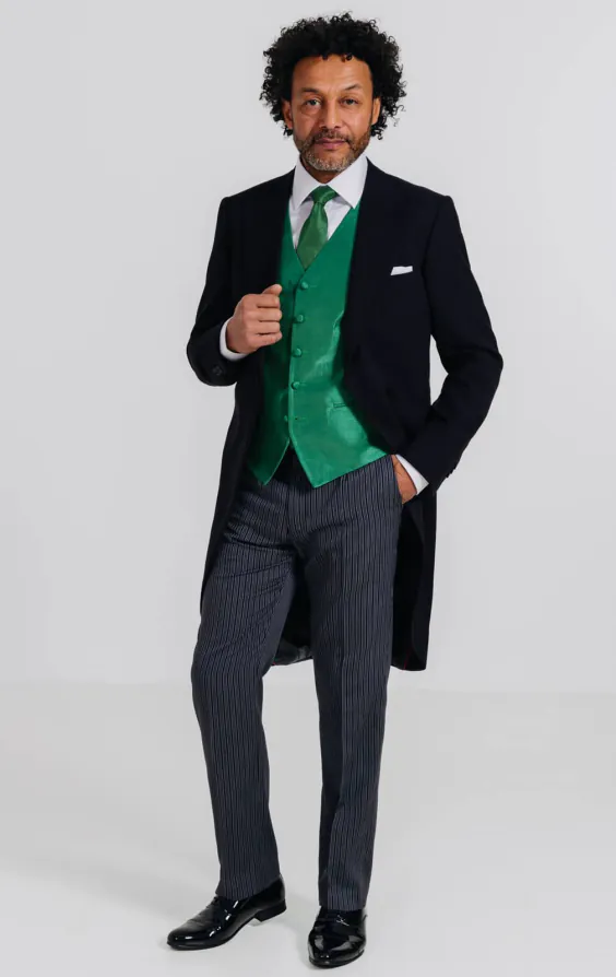 Racing Green Dupion Waistcoat - photo 1 Racing Green Dupion Waistcoat - photo 1
