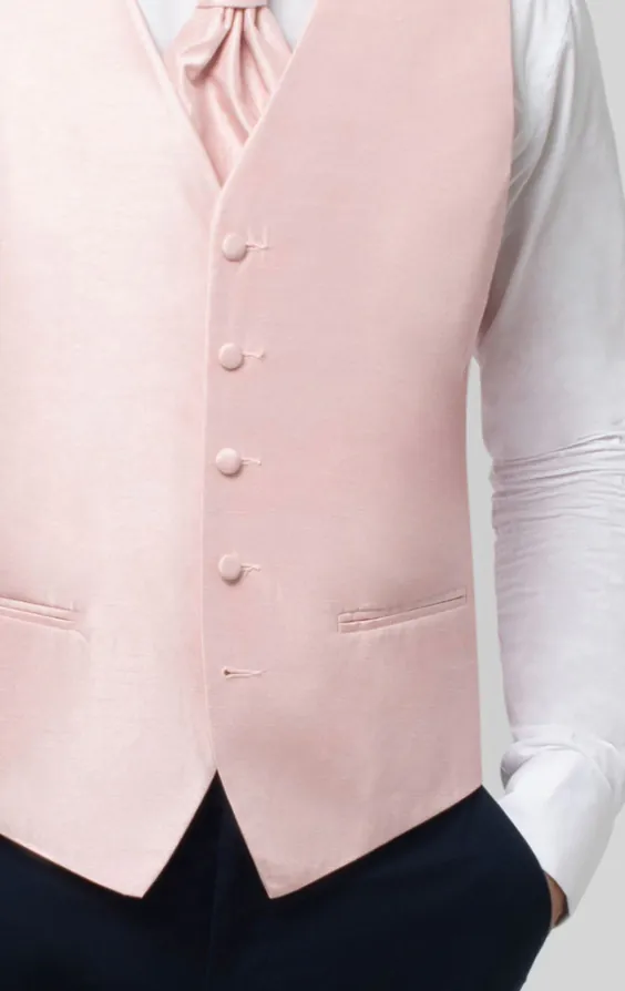 Light Pink Dupion Waistcoat - photo 3 Light Pink Dupion Waistcoat - photo 3