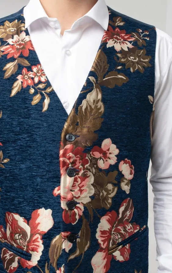 Brocade waistcoat mens new arrivals
