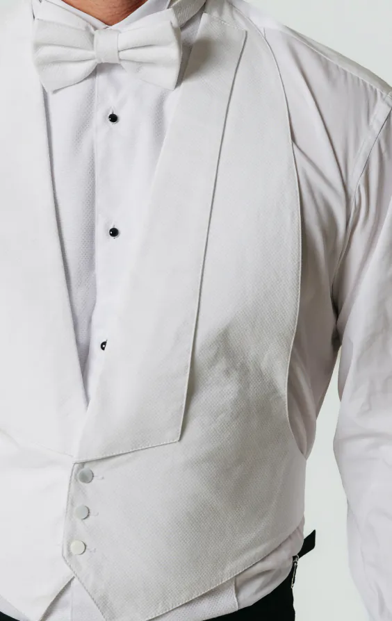 Dobell White Tie Marcella Waistcoat Dobell