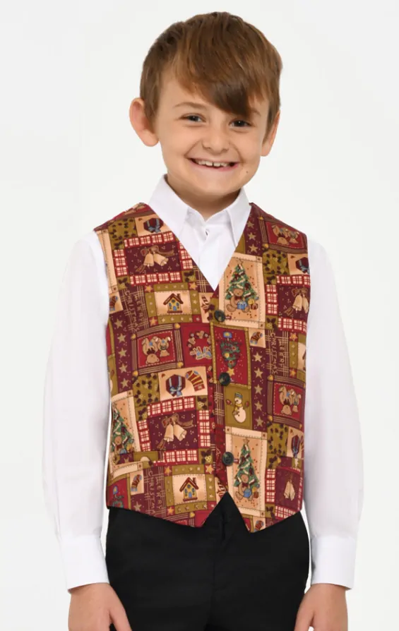 Red waistcoat child shop