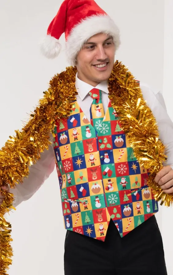 Advent Calendar Christmas Waistcoat