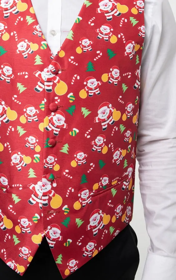Mens christmas waistcoats top