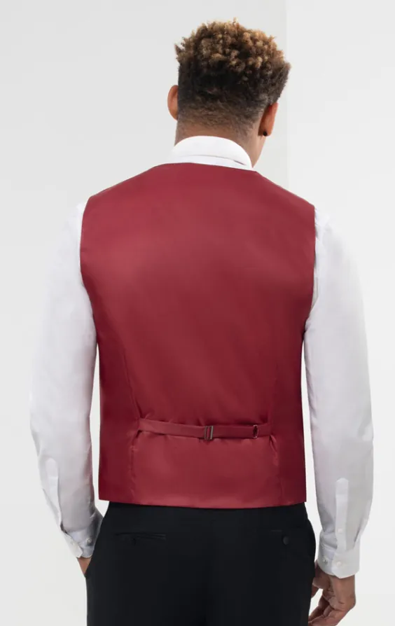 Happy Santa Claus Red Christmas Waistcoat - photo 2 Happy Santa Claus Red Christmas Waistcoat - photo 2