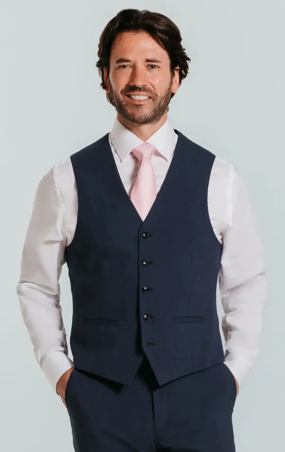 Mid Blue 3 Piece Suit thumbnail 8