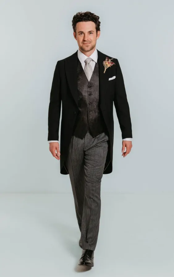 Black Paisley Waistcoat thumbnail 2