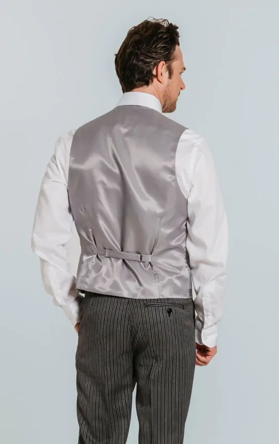 Silver Paisley Waistcoat thumbnail 4