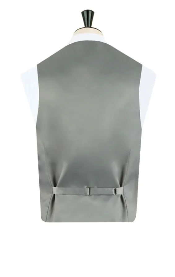Boys silver waistcoat hot sale