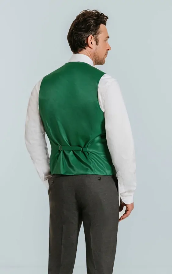 Green paisley waistcoat discount
