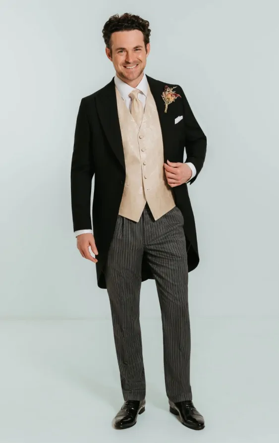 Gold paisley waistcoat store