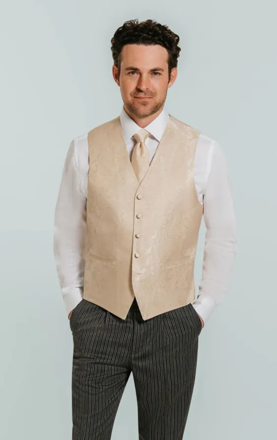 Aspen Gold Paisley Waistcoat Aspen Gold Paisley Waistcoat