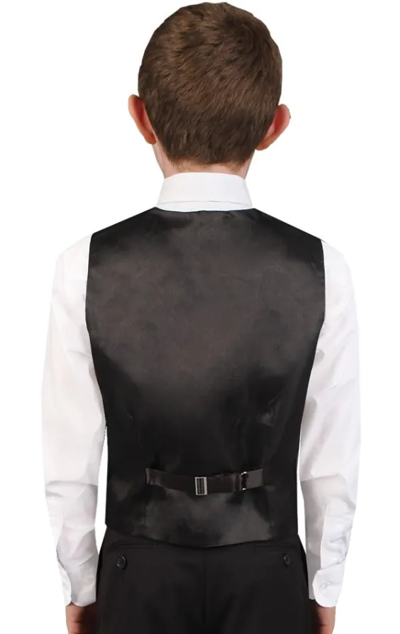 Boys Green Tartan Waistcoat - photo 1