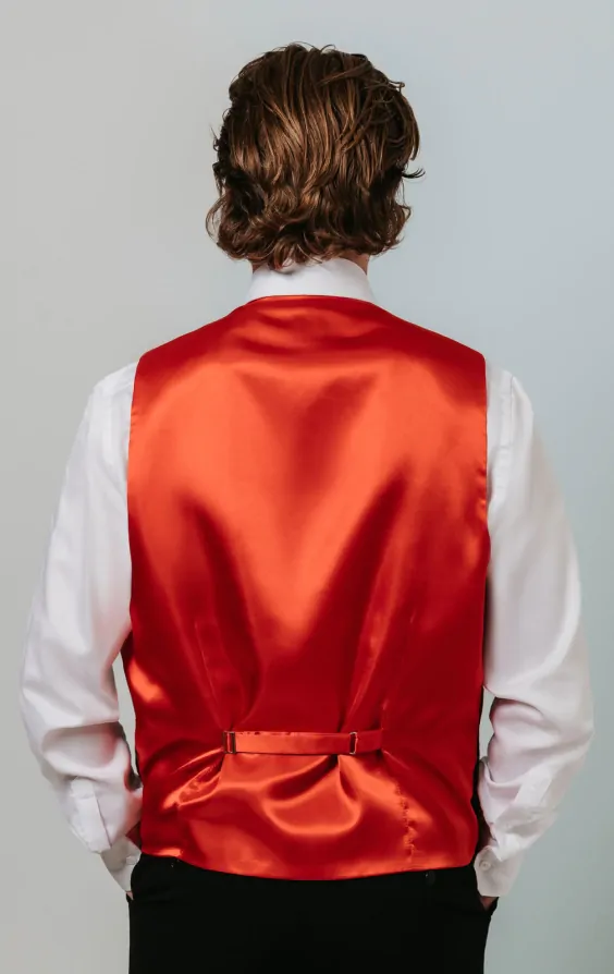 Red Tartan Waistcoat thumbnail 3