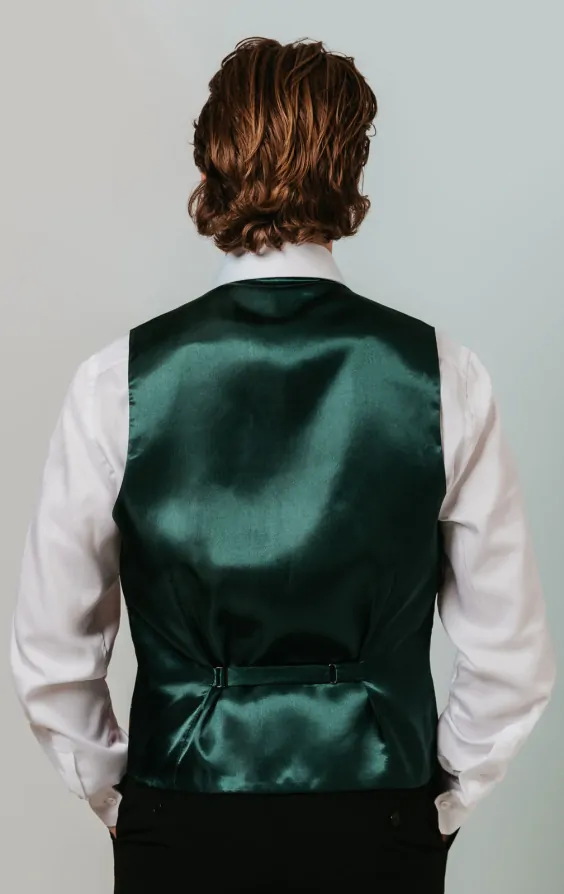 Green Tartan Waistcoat thumbnail 3