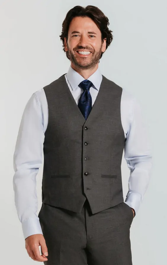 Slim fit waistcoat discount