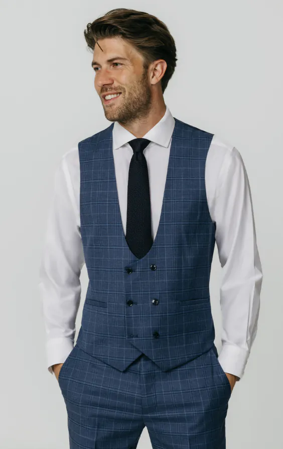 Blue Check Suit Jacket - photo 7 Blue Check Suit Jacket - photo 7