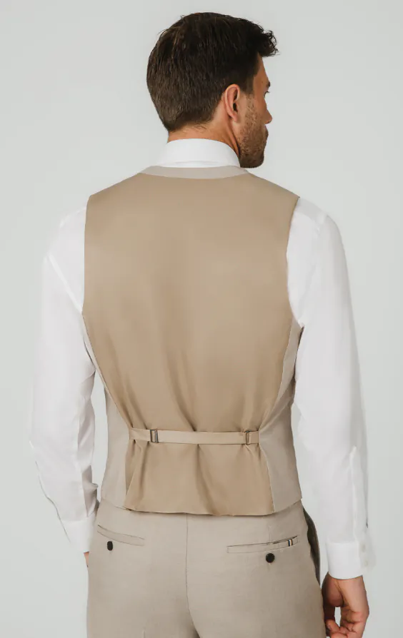 Stone Sharkskin Waistcoat - photo 2 Stone Sharkskin Waistcoat - photo 2