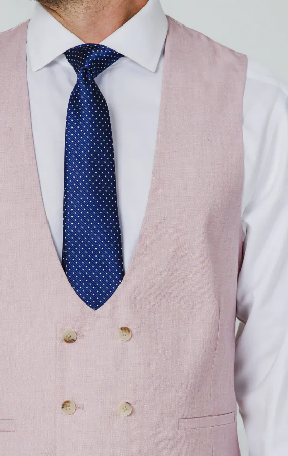 Rose Pink Sharkskin Waistcoat - photo 1 Rose Pink Sharkskin Waistcoat - photo 1