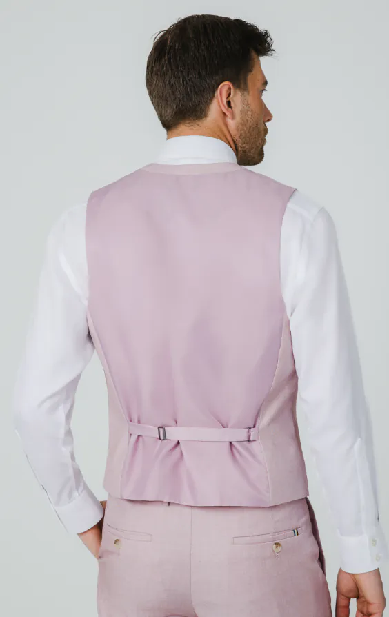 Rose Pink Sharkskin Waistcoat - photo 2 Rose Pink Sharkskin Waistcoat - photo 2