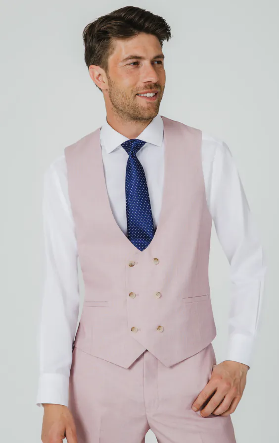 Rose Pink Sharkskin Suit Jacket - photo 6 Rose Pink Sharkskin Suit Jacket - photo 6