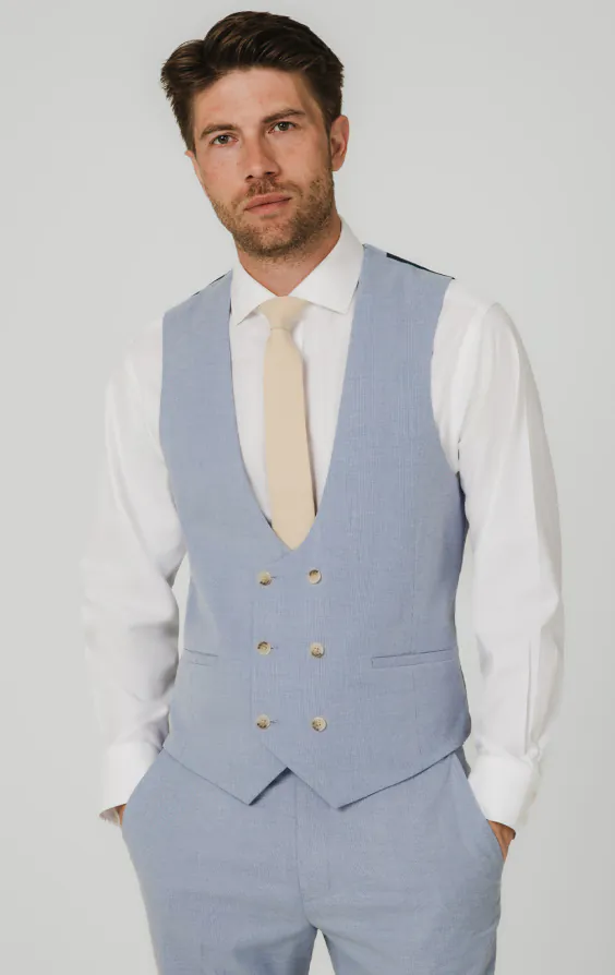 Light Blue Hopsack Suit - photo 7 Light Blue Hopsack Suit - photo 7