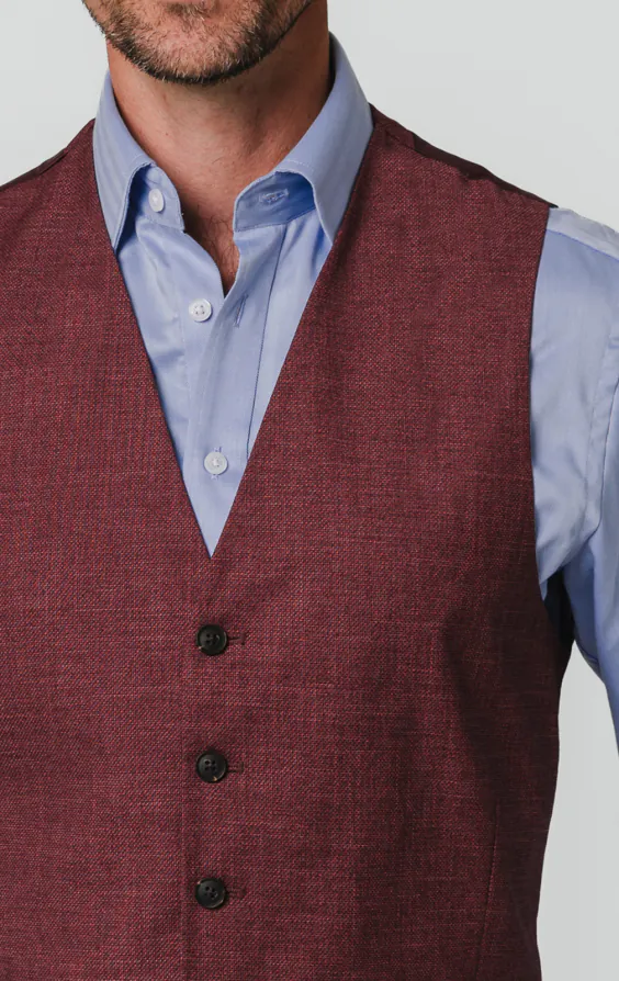 Mulberry Textured Waistcoat - photo 1 Mulberry Textured Waistcoat - photo 1