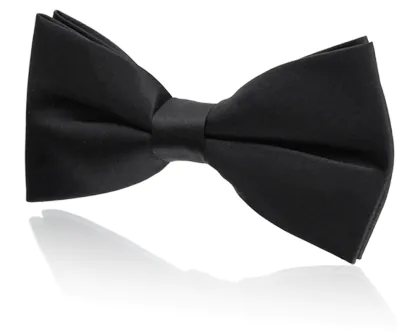 Boys Pre-Tied Black Bow Tie