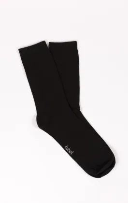 Black Cotton Rich Socks