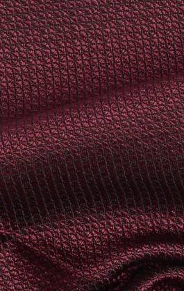 Burgundy Textured Handkerchief