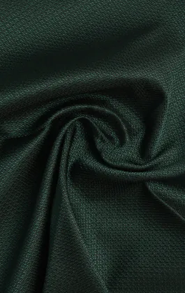 Bottle Green Textured Handkerchief