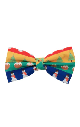 Christmas Wrapping Paper Bow Tie