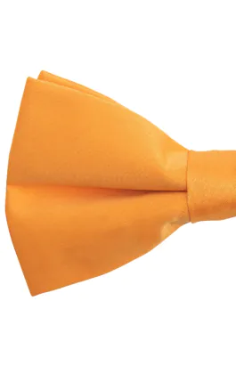 Orange Bow Tie (Pre-Tied & Self-Tie)